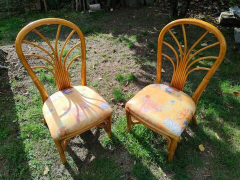 chaises en rotin 50 Mûrs-Erigné (49)