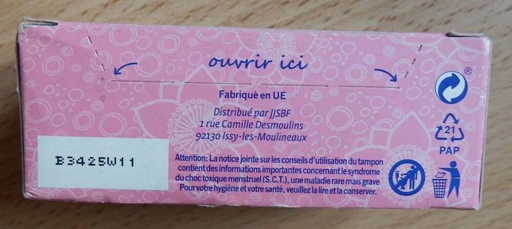 Boite 24 tampons proconfort mini nett : NEUVE Puériculture