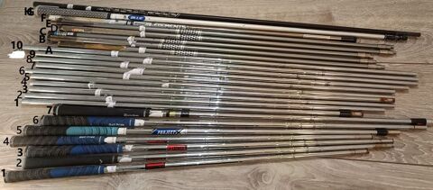 Shafts de Golf en Acier & Shafts de Driver en Graphite TBE 30 Mantes-la-Jolie (78)