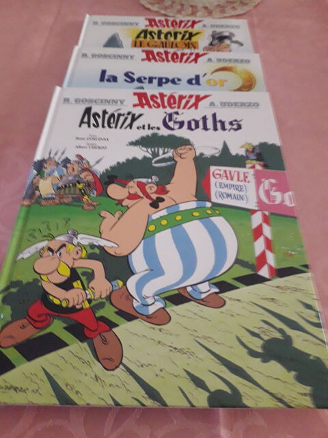 1 LOT de 3 livres BD Astérix 10 Saint-Jean-de-Liversay (17)