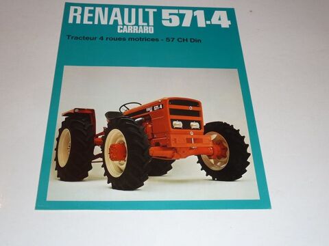 Prospectus tracteur RENAULT 571 - 4 1 Marcilly-le-Hayer (10)
