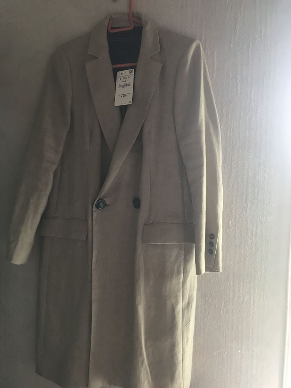 Zara hotsell redingote femme