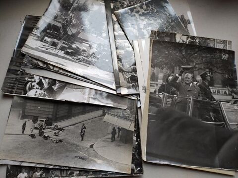 Ancienne Photos de Presse Libration de Paris Guerre 1939-45 1 Loches (37)