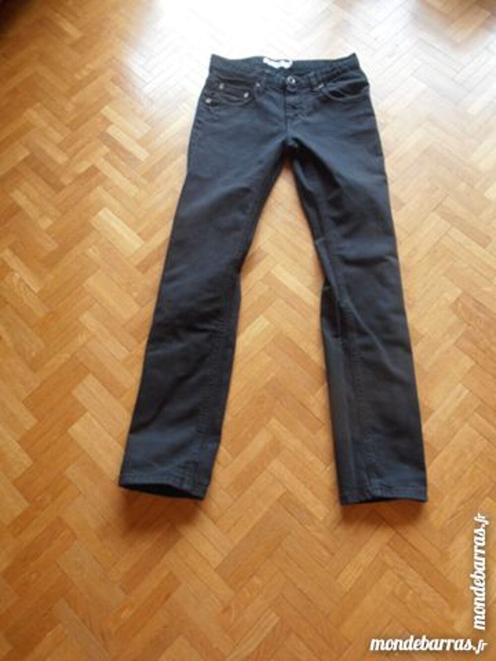 Pantalon slim noir Teddy Smith (70) Vêtements enfants