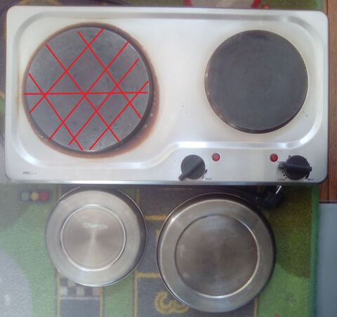 Plaque �lectrique posable 1 foyer 13 Beauchamp (95)