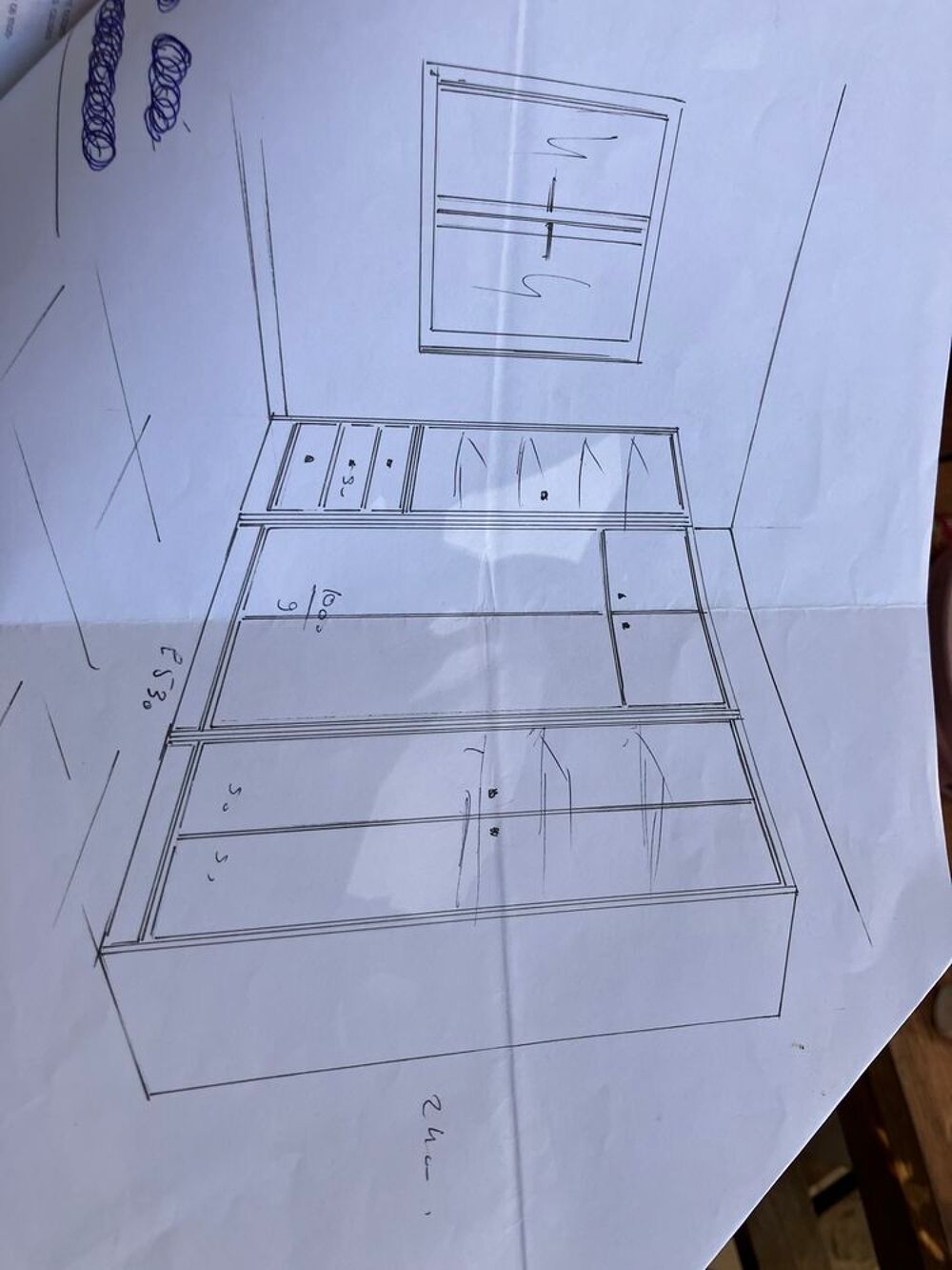 Chambre avec lit escamotable Mobilier enfants