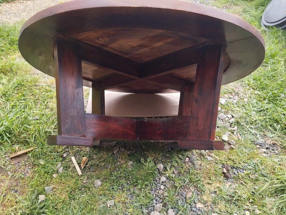 table basse ronde ancienne Meubles