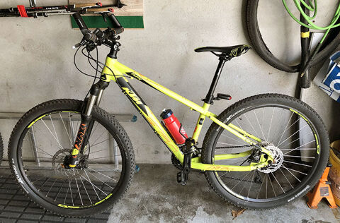 VTT semi-rigide KTM ULTRA FLITE 27 de 2017 encore garanti 450 La Bresse (88)