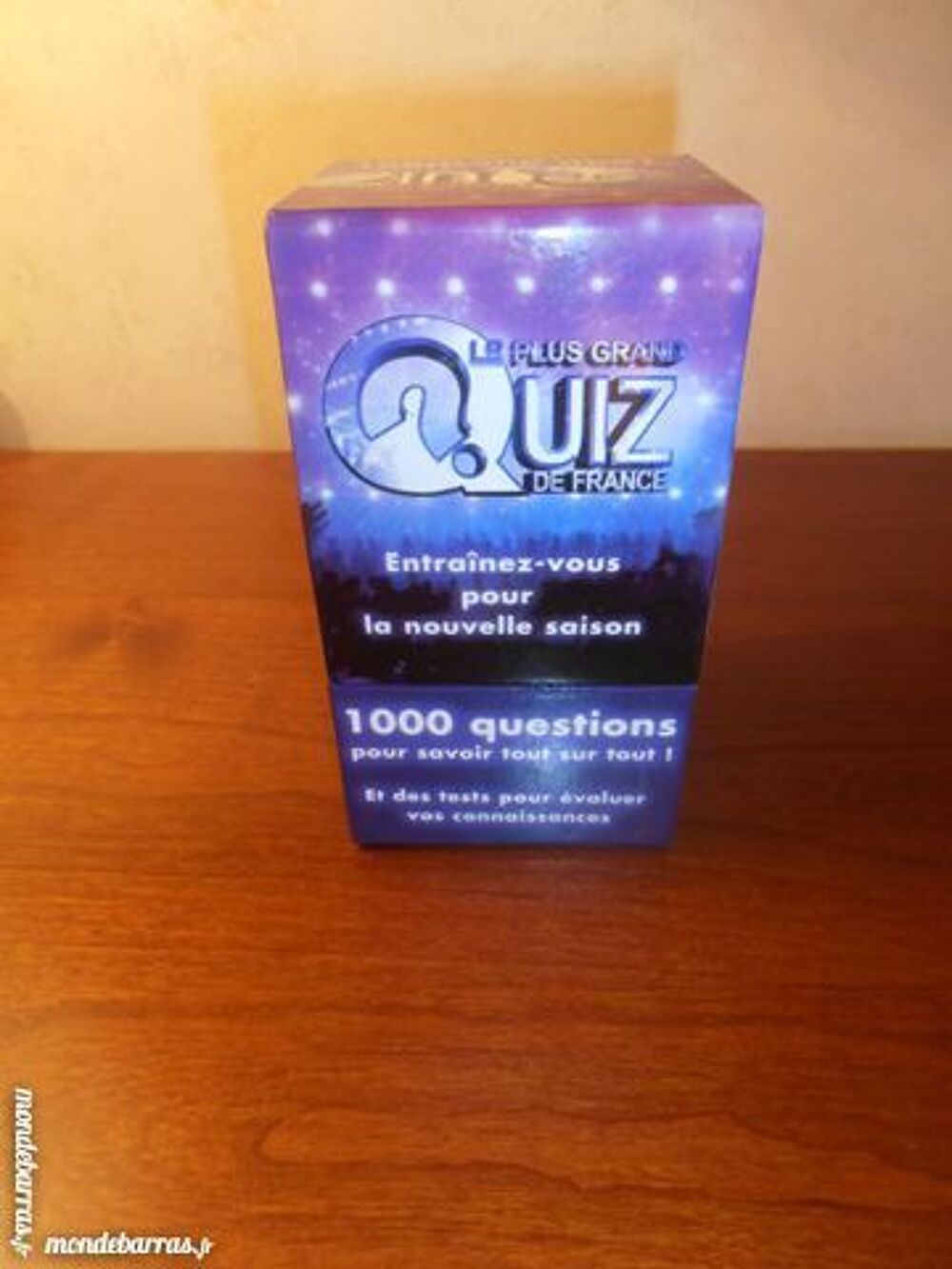 Le plus grand quiz de France (14) Jeux / jouets