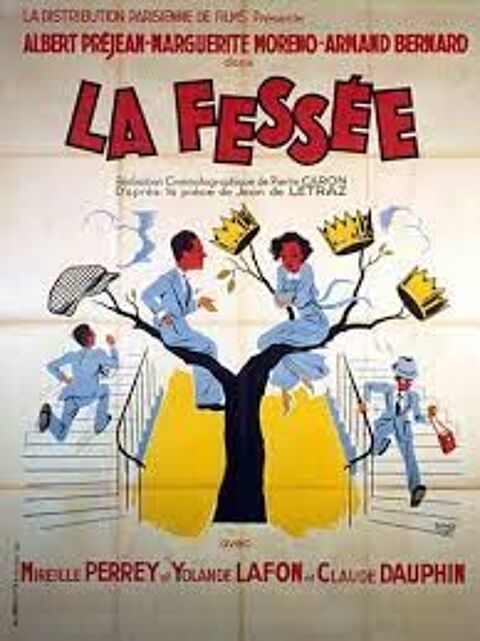 LA FESSEE avec Albert prejan  et Margueritte moreno 0 Malo Les Bains (59)