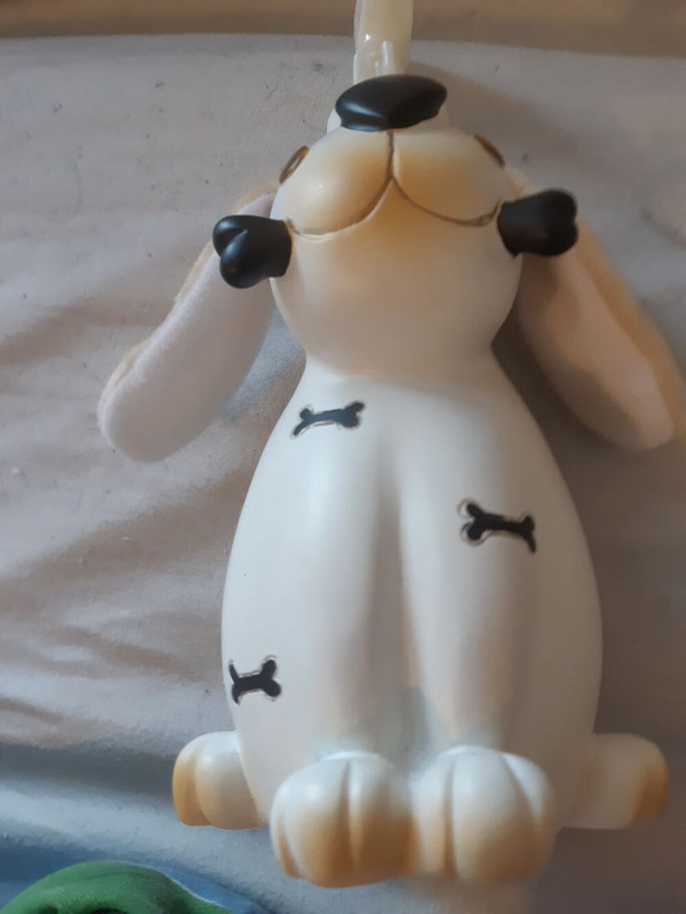 Pousse mousse en forme de chien Décoration