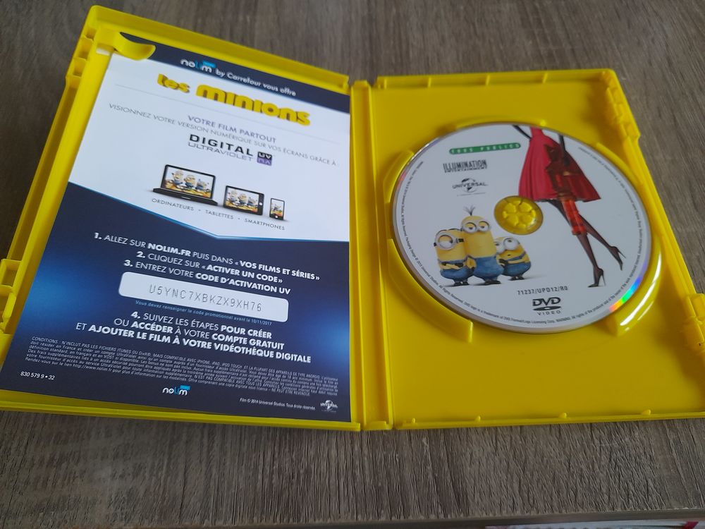 DV LES MINIONS (26) DVD et blu-ray