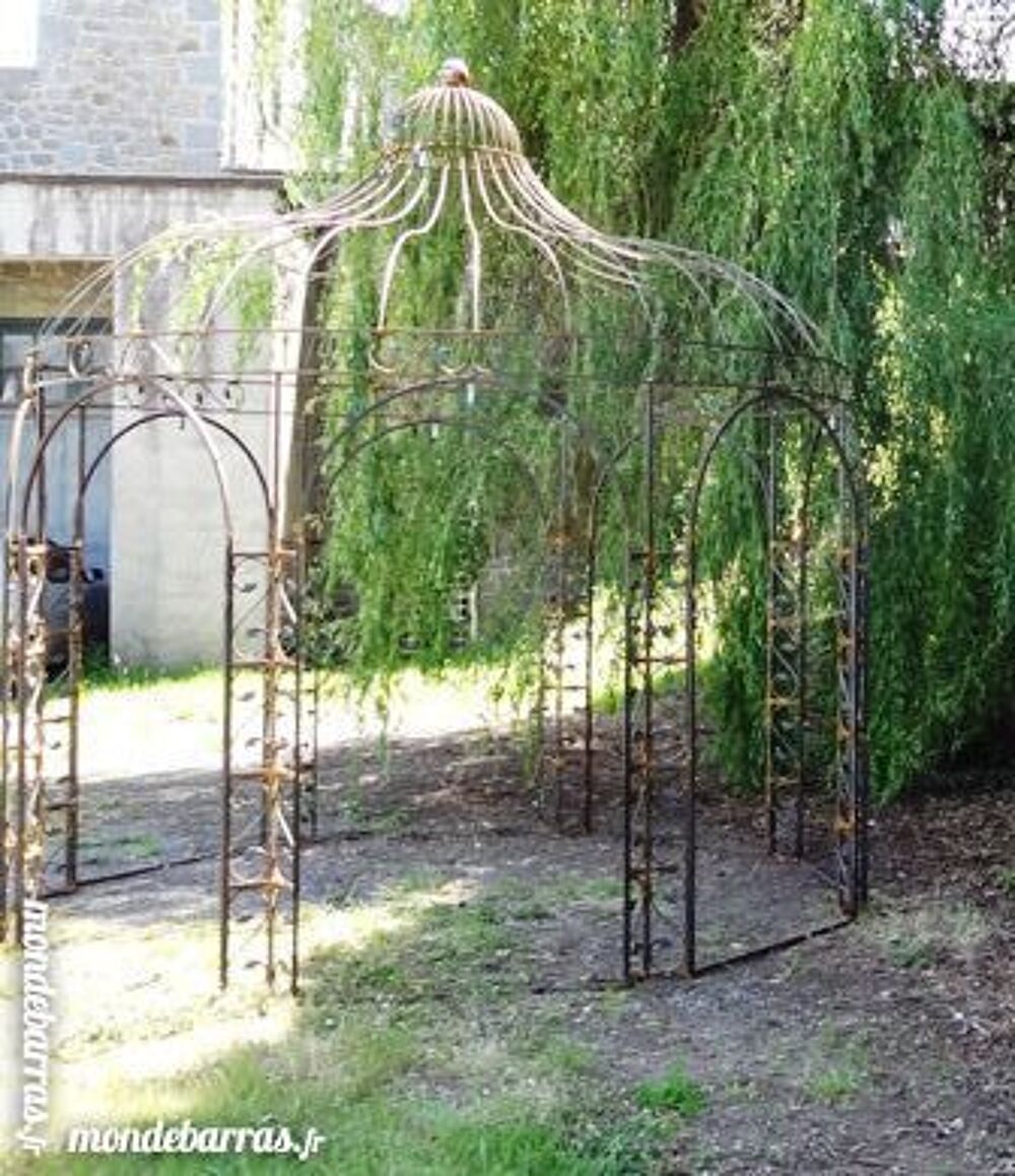 tonnelle,gloriette en fer forg&eacute; neuve,fer plein, Décoration