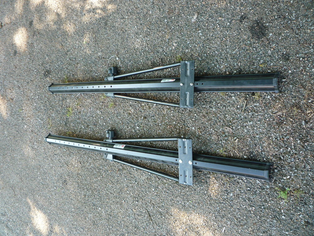 Porte v&eacute;lo pour barre de toit (G) Vélos