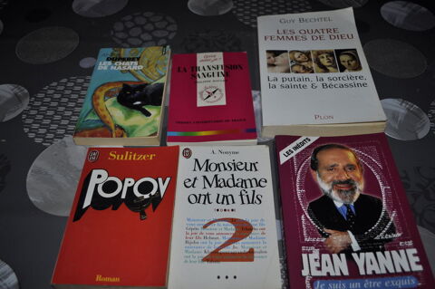 Lot de livres avec entre autre  Jean Yanne  5 Perreuil (71)