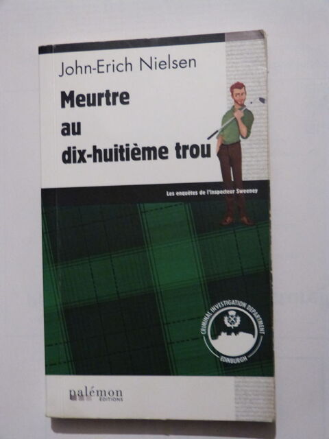 MEURTRE AU DIX HUITIEME TROU  policier  PALEMON 3 Brest (29)