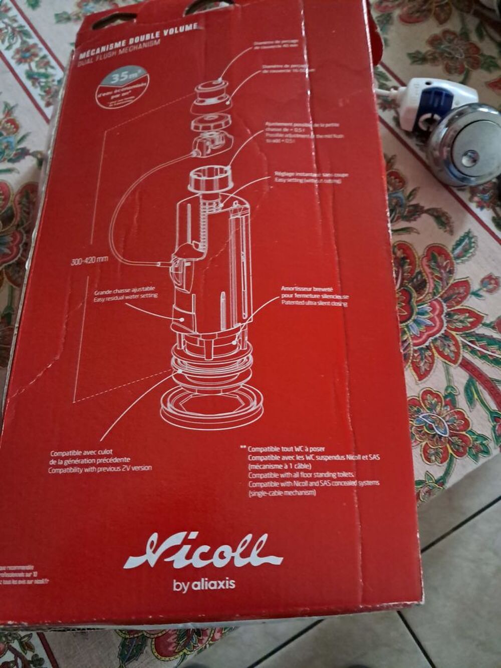 mecanisme wc Bricolage