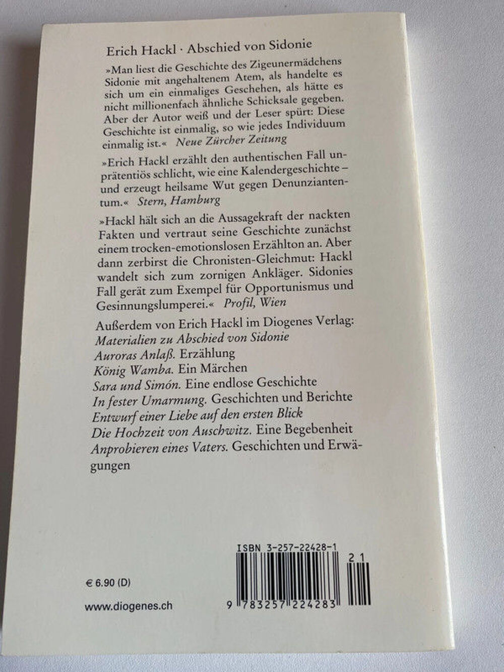 Abschied von Sidonie Livres et BD