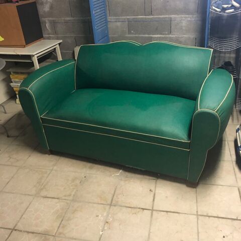 canap vert art dco 1930 convertible 150 Aurignac (31)