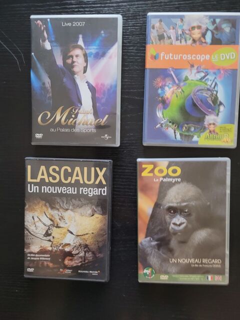 Lot de 4 DVD - Concert, documentaires et découverte 15 La Chapelle-d'Armentières (59)