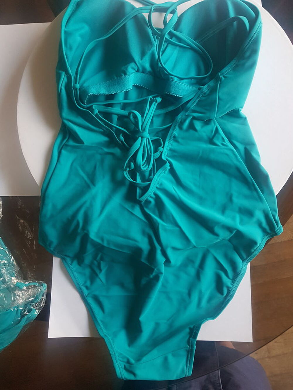MAILLOT DE BAIN 1 PIECE TAILLE L _ COULEUR TURQUOISE _ NEUF Vêtements