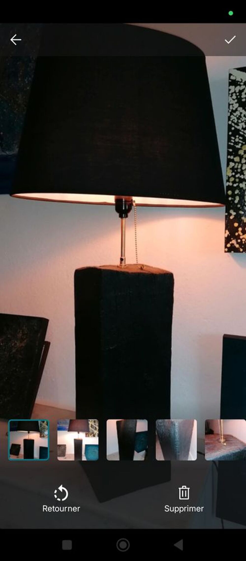 Lampe &agrave; poser mod&egrave;le unique Décoration