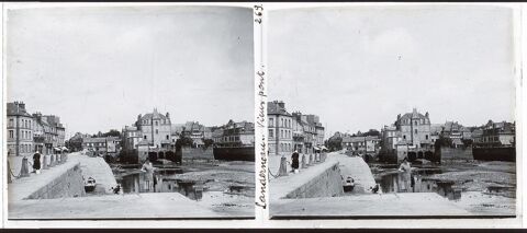 Boite 14 Vues Positifs Stéréos Quimper, Morlaix, Bretagne 35 Loches (37)