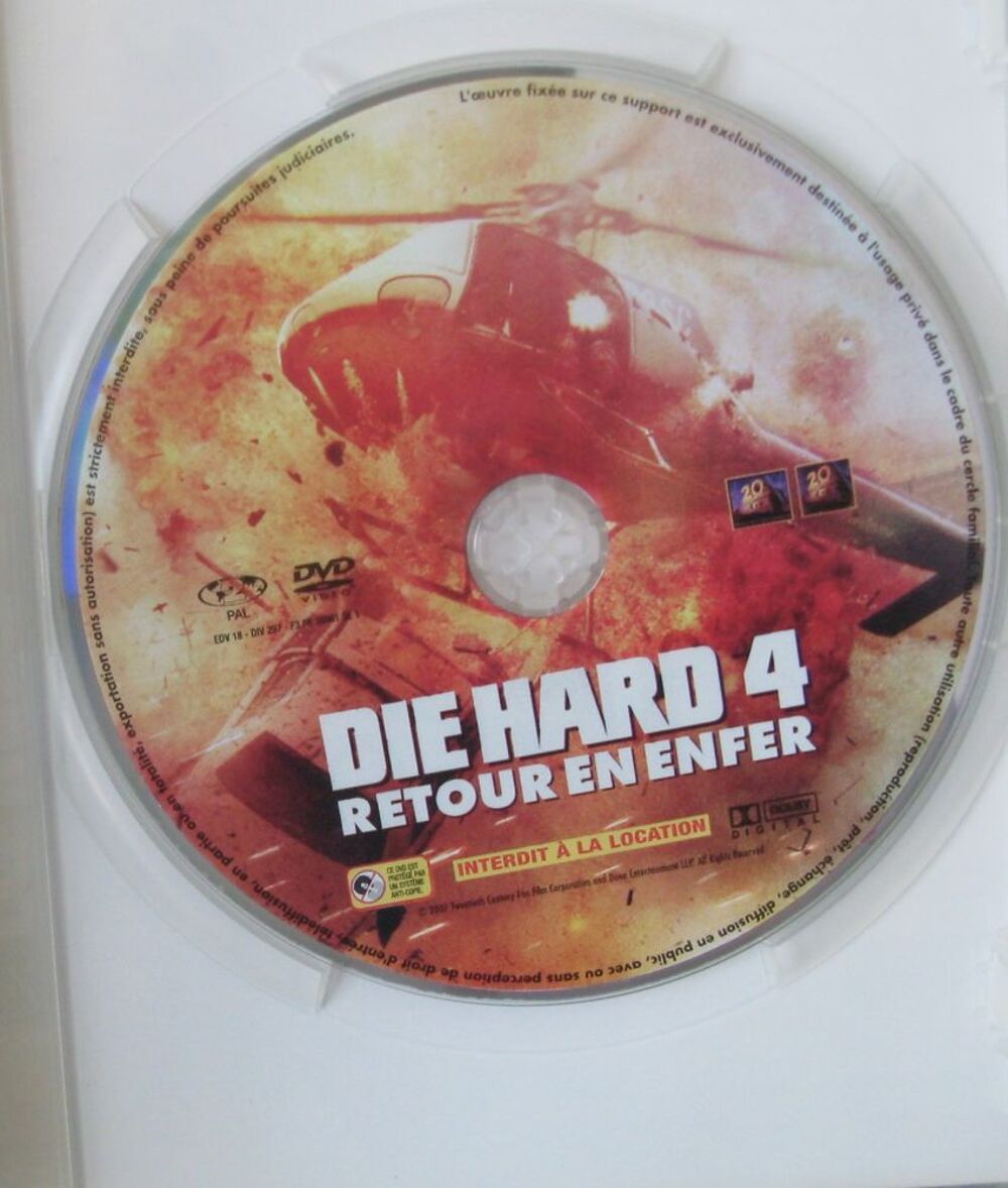 Die hard 4 retour en enfer DVD et blu-ray