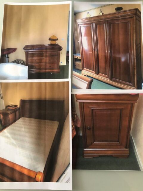 chambre   coucher complte (merisier) 1000 Montreuil (93)