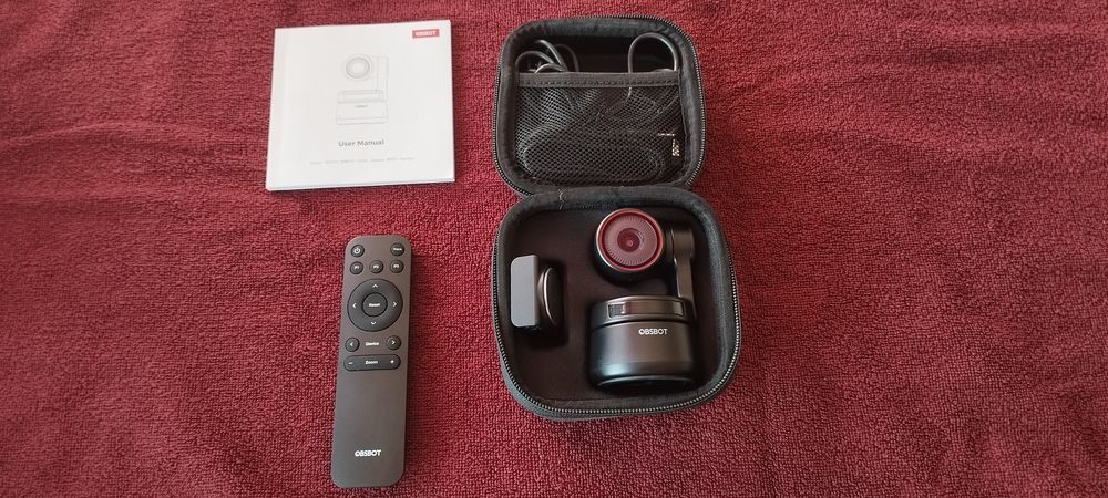 OBSBOT Tiny 4K PTZ 4K Webcam aliment&eacute;s par l'IA Photos/Video/TV
