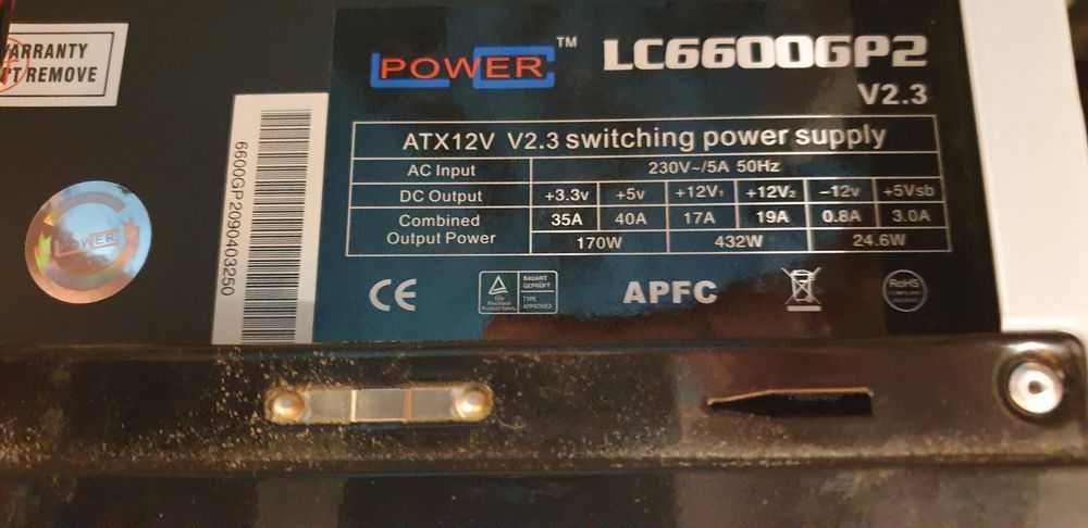 Alimentation PC Matériel informatique