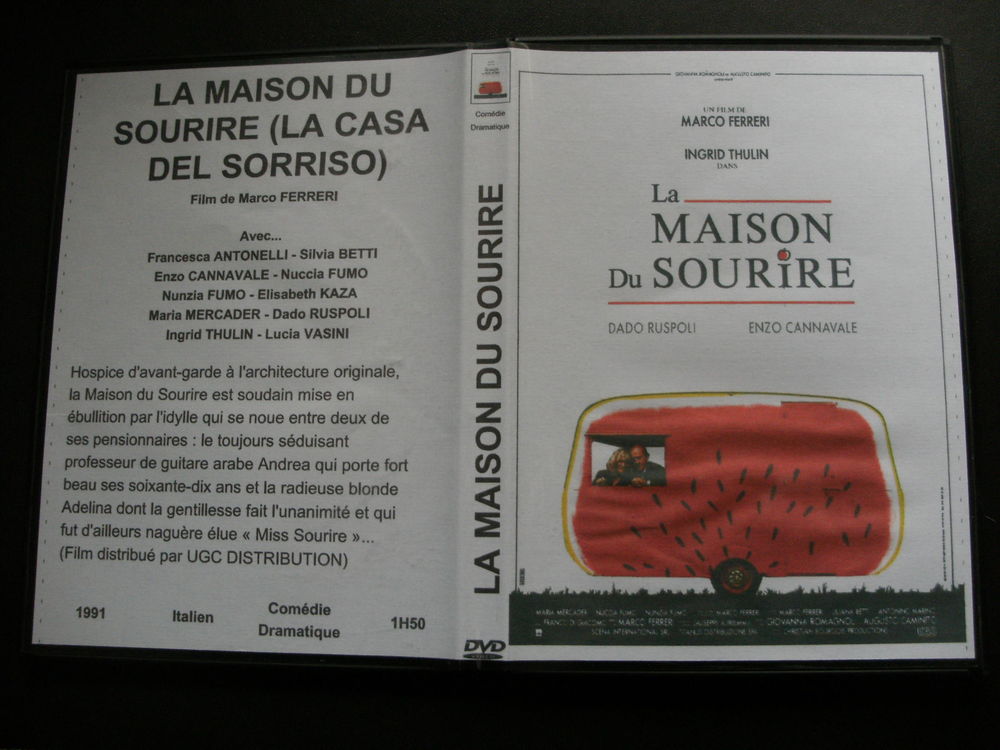 Rare film : " La maison du sourire " DVD et blu-ray