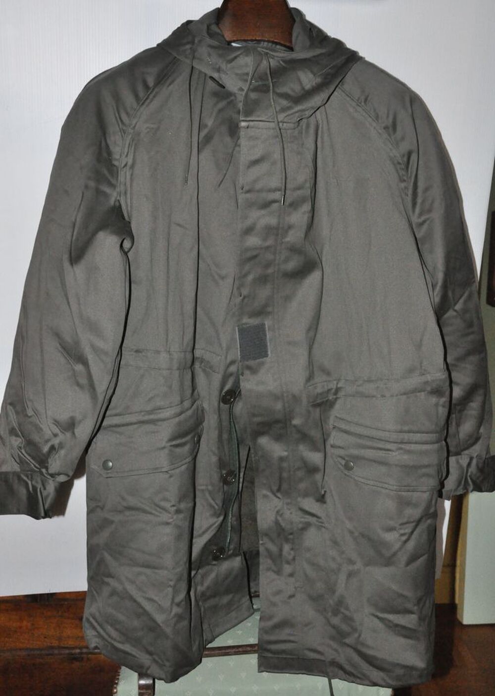 Parka militaire kaki Vêtements