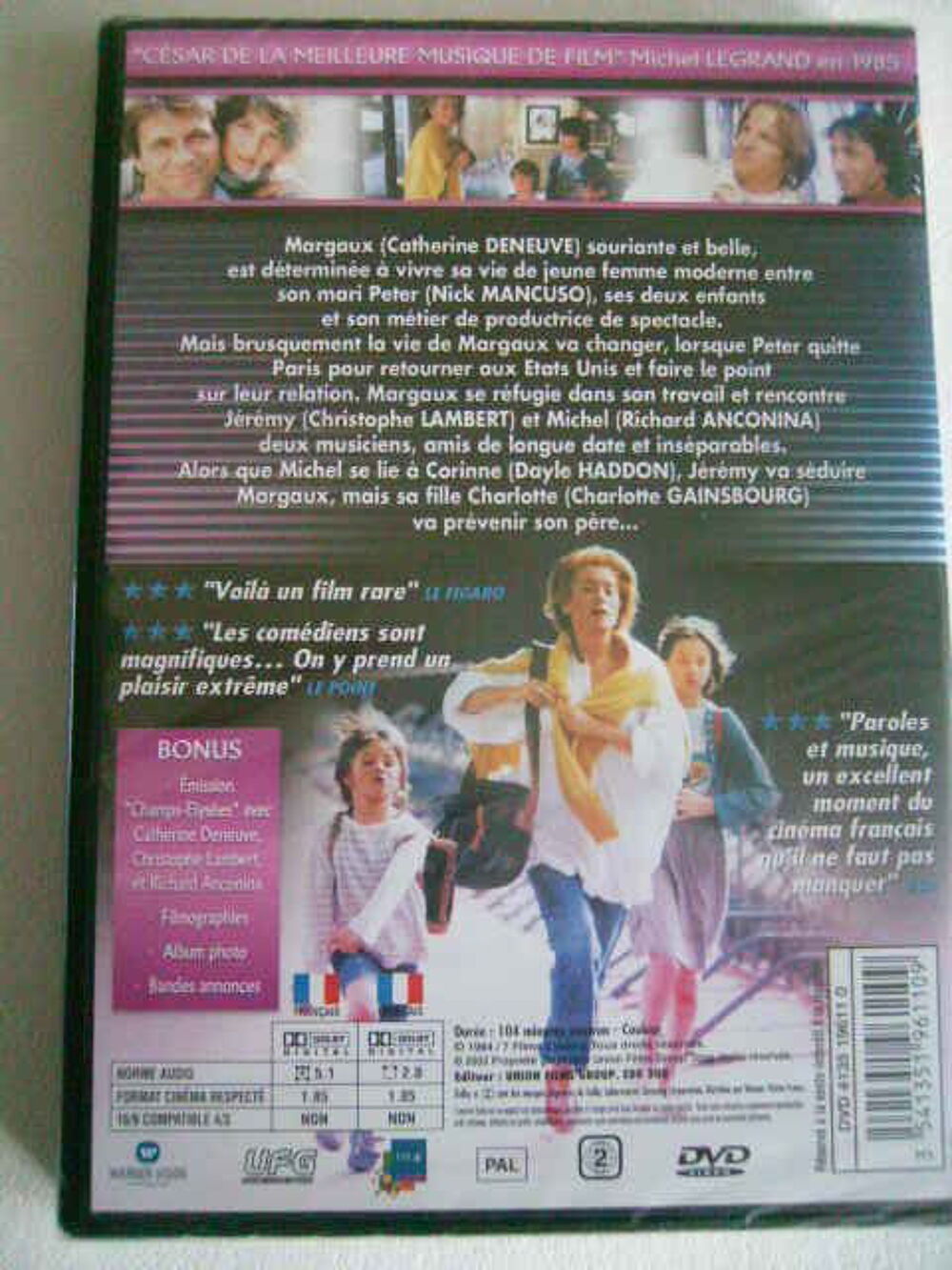 2 DVD FILM de MUSIQUE DVD et blu-ray