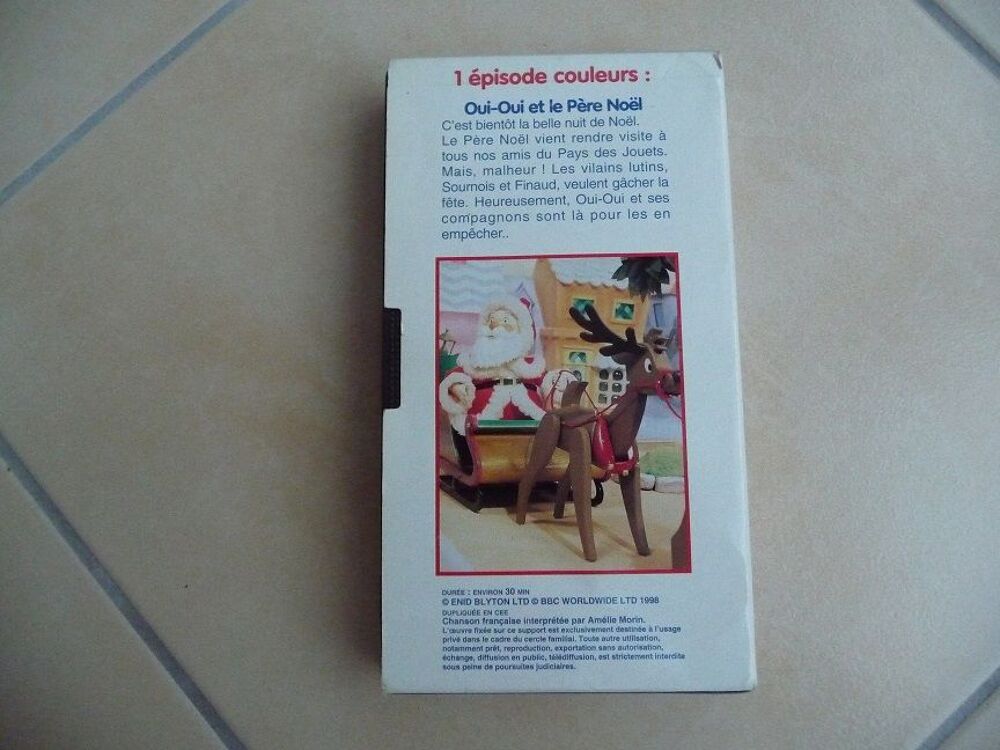 Oui-Oui et le P&egrave;re No&euml;l Collector cassette VHS DVD et blu-ray