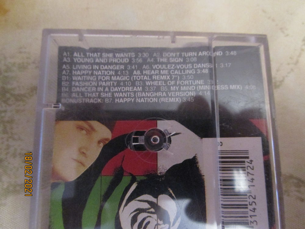 cassette audio authentique de "ACE OF BASE" Audio et hifi