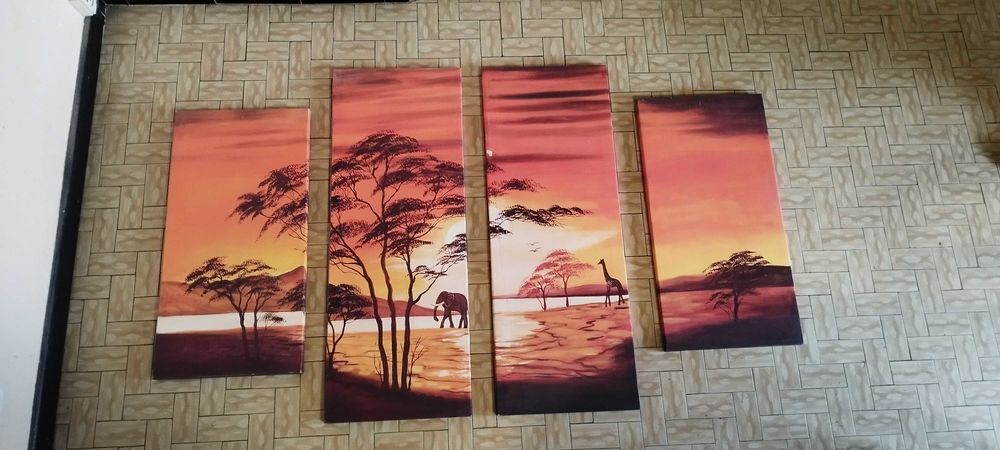 tableau savane Dcoration
