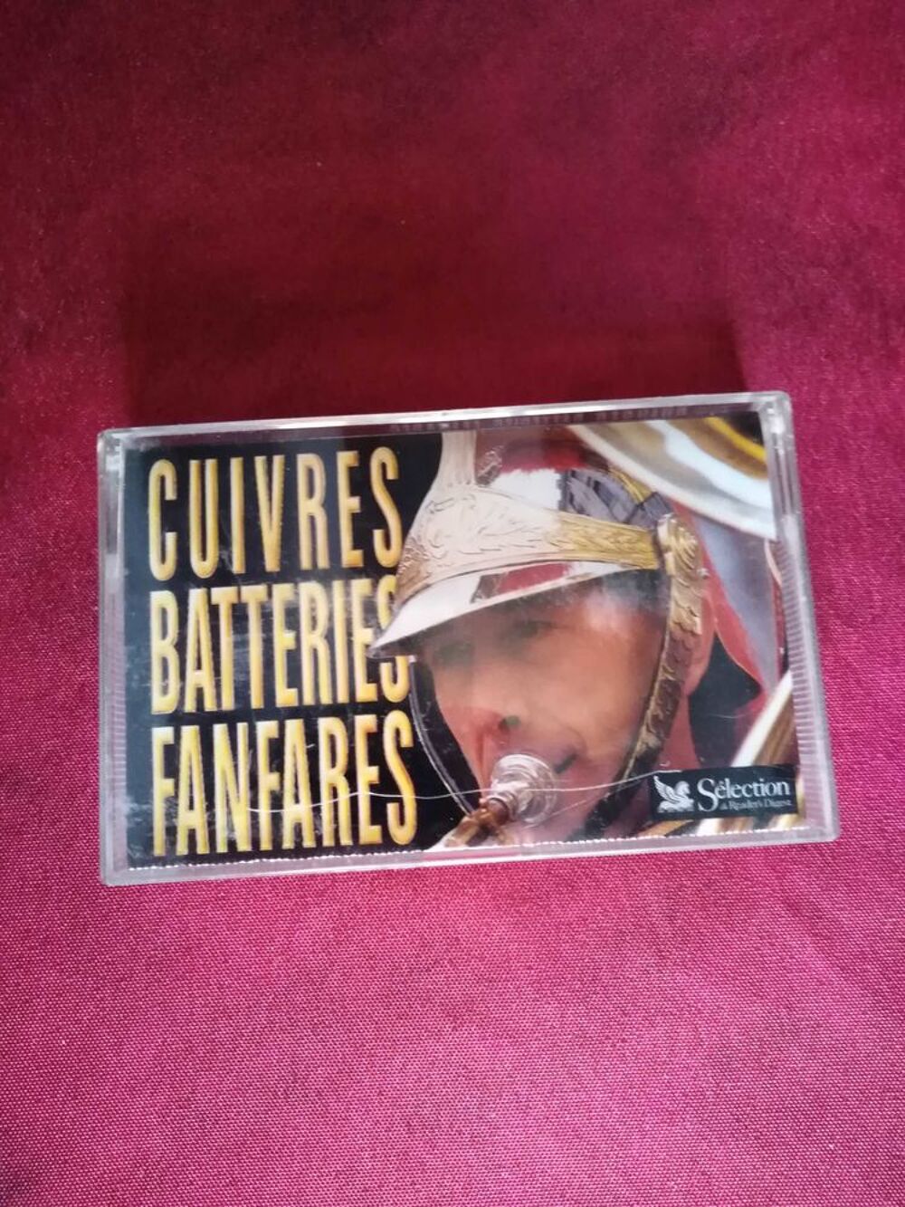 Cassette audio cuivres batterie fanfares CD et vinyles