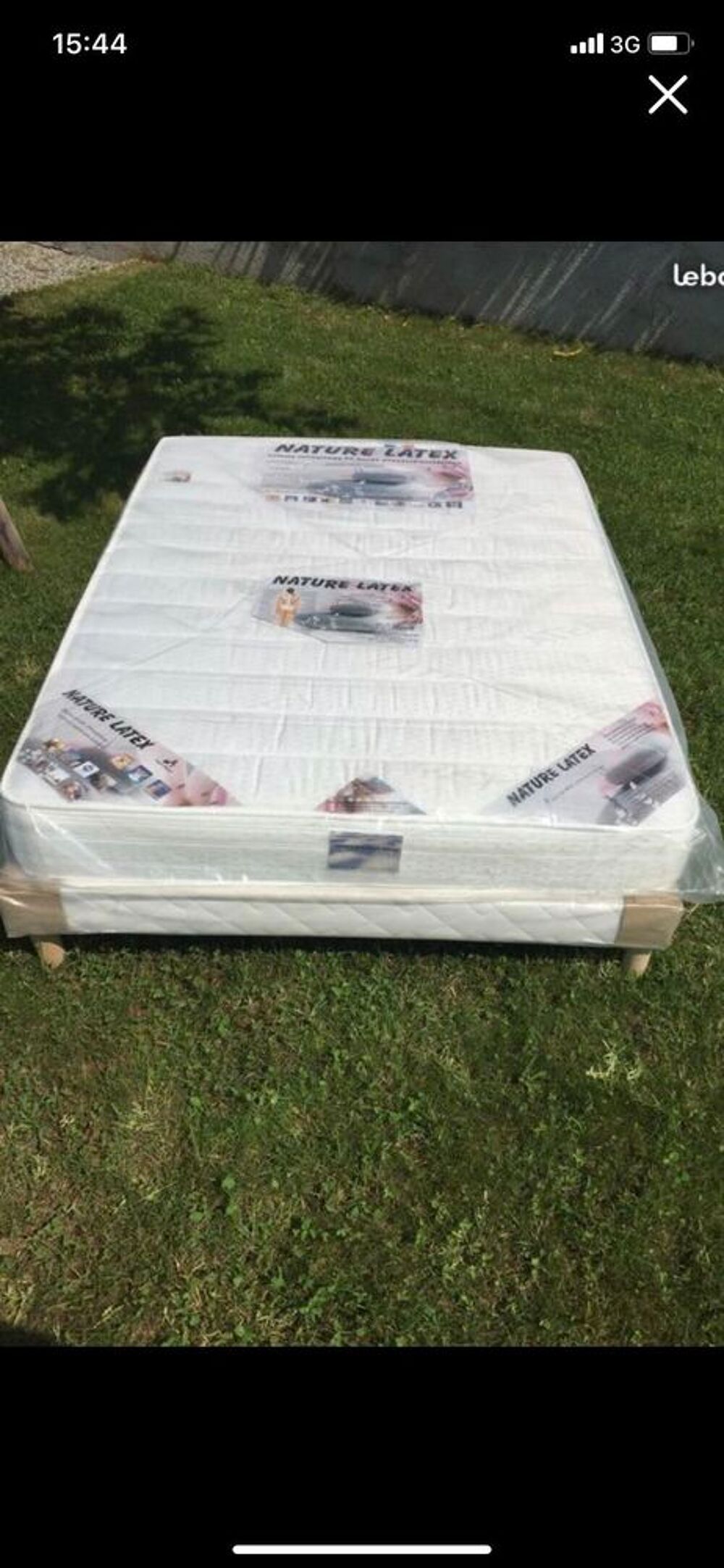 matelas latex + sommier neuf sous emballage 140x190 livraison gratuite et Meubles