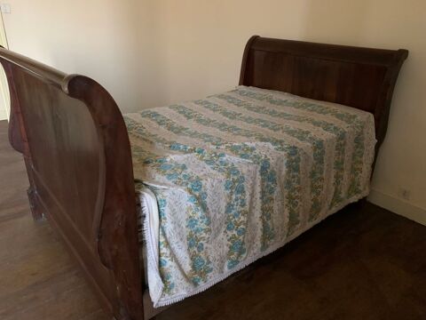 Lit bateau ancien 60 Arbanats (33)