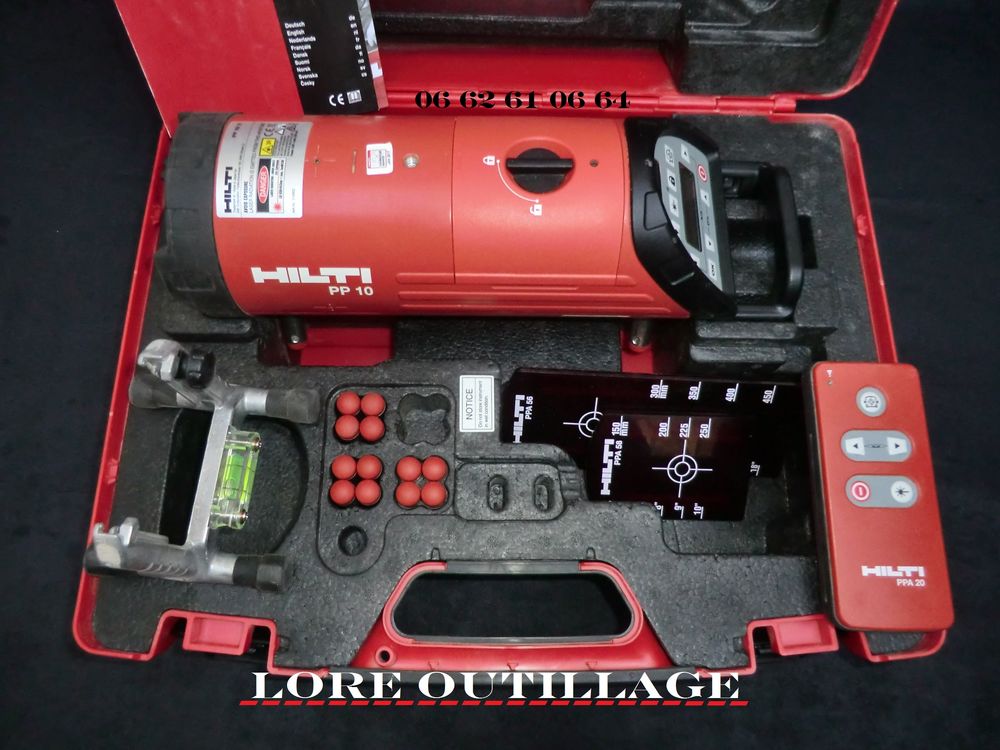 HILTI PP 10 - Laser de canalisation Bricolage