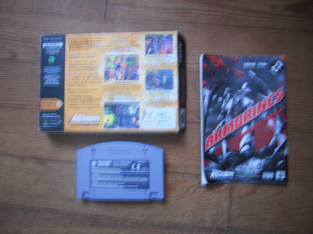 jeu pour console nintendo 64 +boites origines Consoles et jeux vidéos