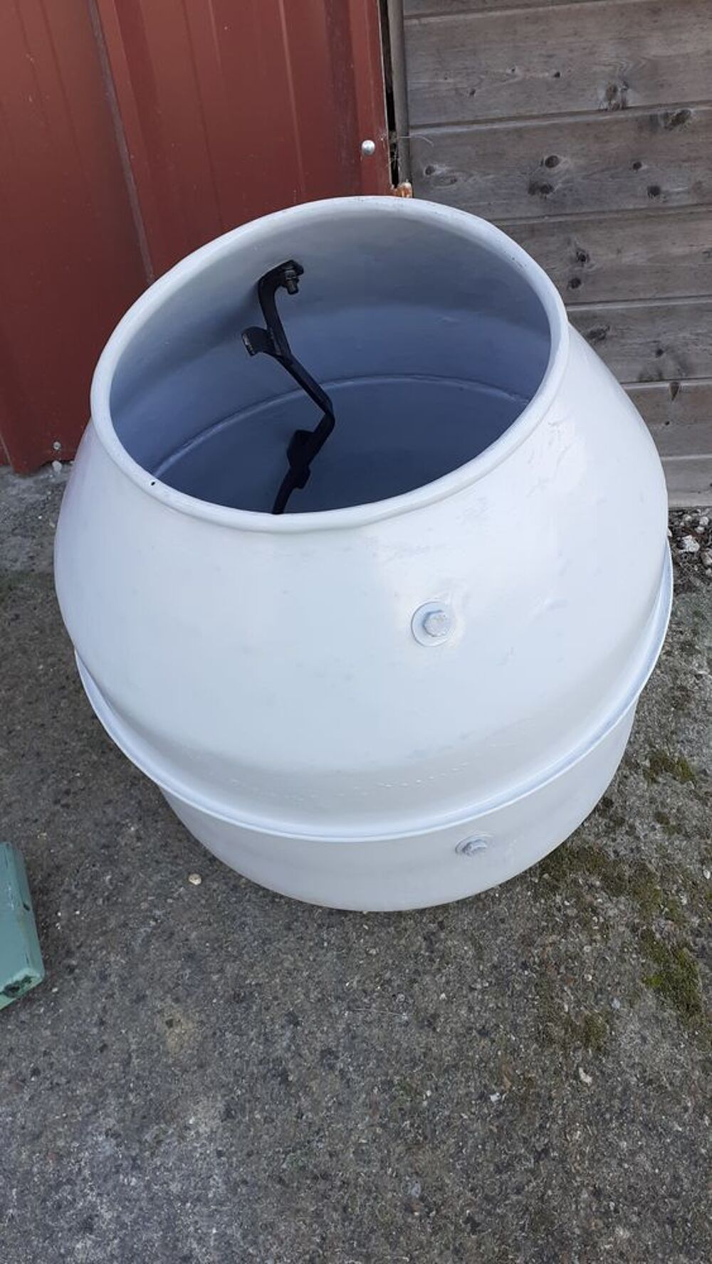 BETONNIERE ELECTRIQUE Minib&eacute;ta 134 litres Cuve Acier Bricolage