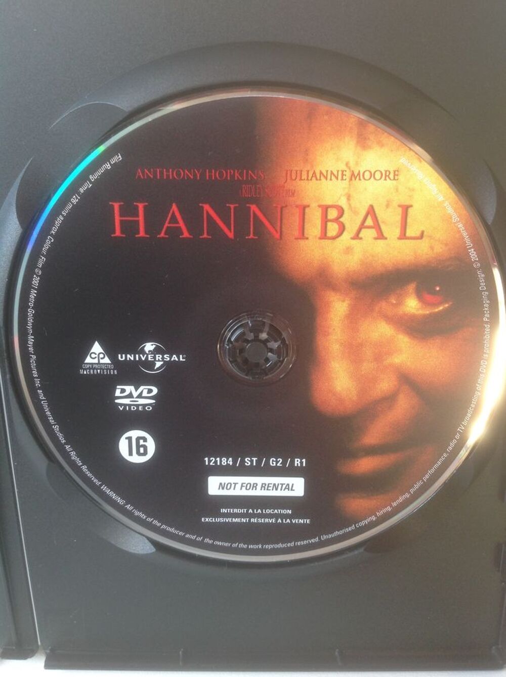 HANNIBAL DVD &Eacute;TAT NEUF Envoi Possible
DVD et blu-ray