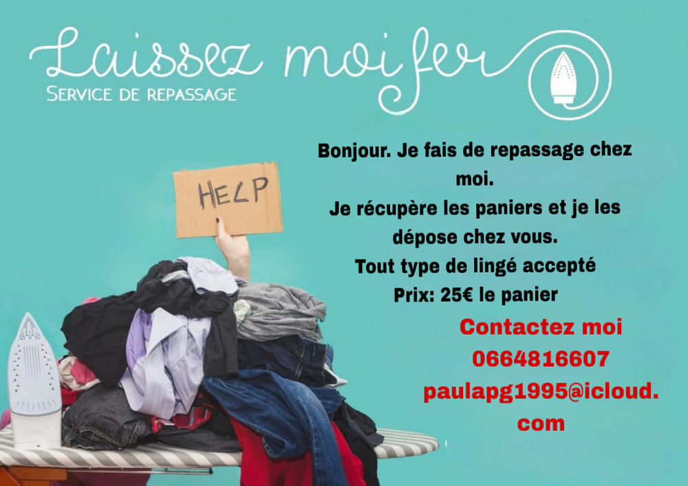   Service de repassage 