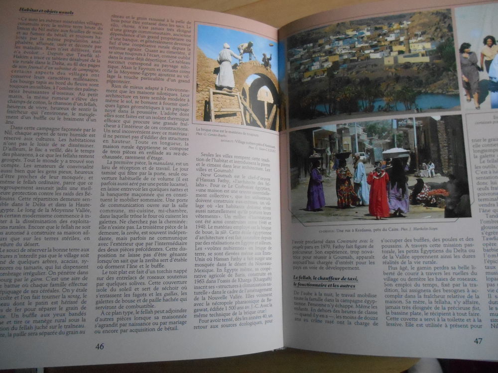 &Eacute;GYPTE &Eacute;ditions Larousse Collection Monde &amp; Voyages (1990) Livres et BD