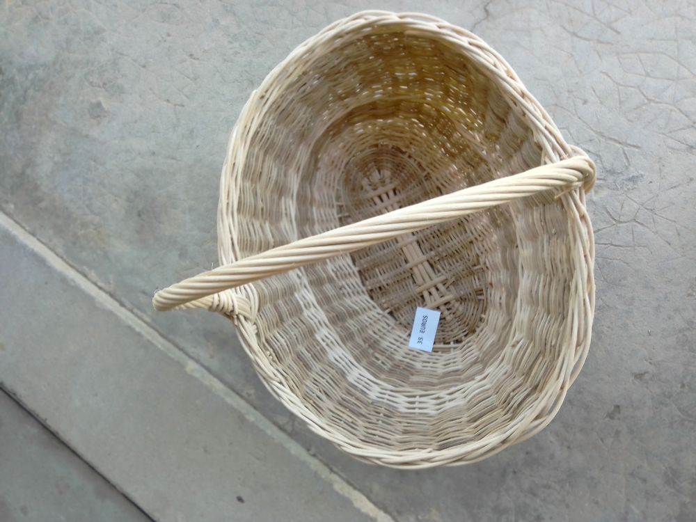 PANIER OSIER ET ROTIN Décoration