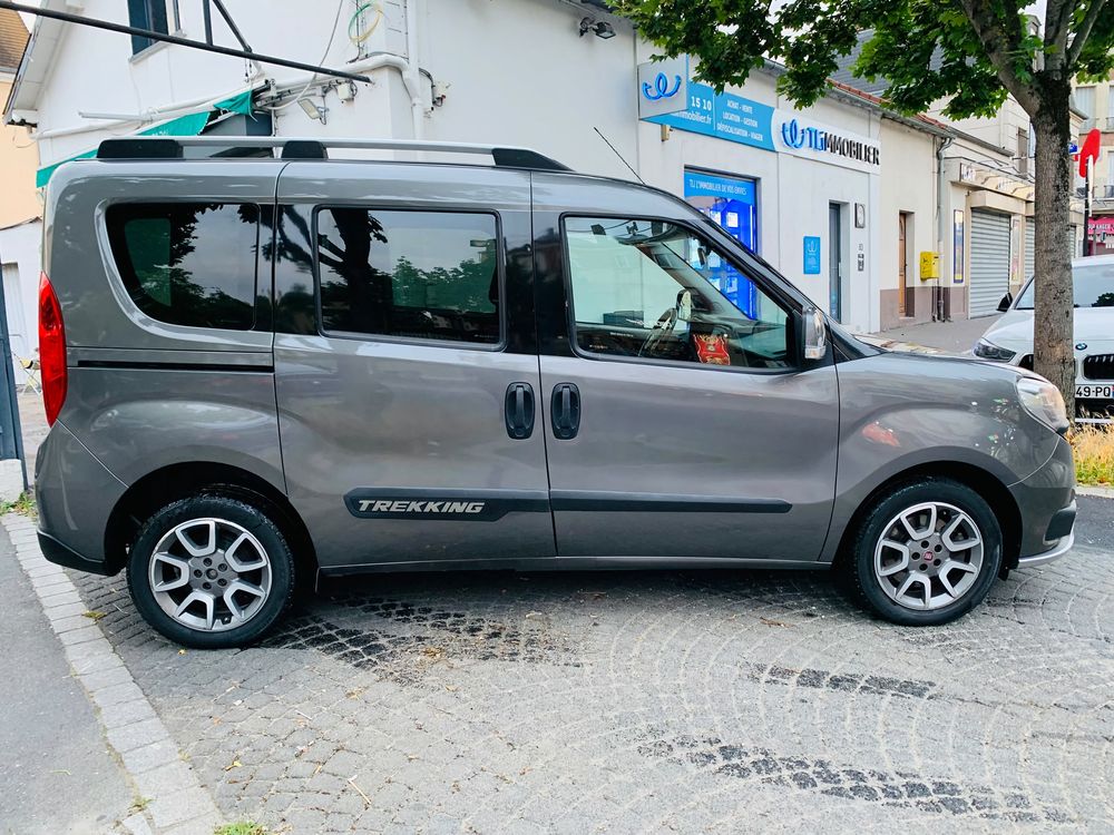 Doblo FIAT doblo ii (2) trekking lounge - 1.6 jtd 120cv bv6 2016 occasion 78800 Houilles