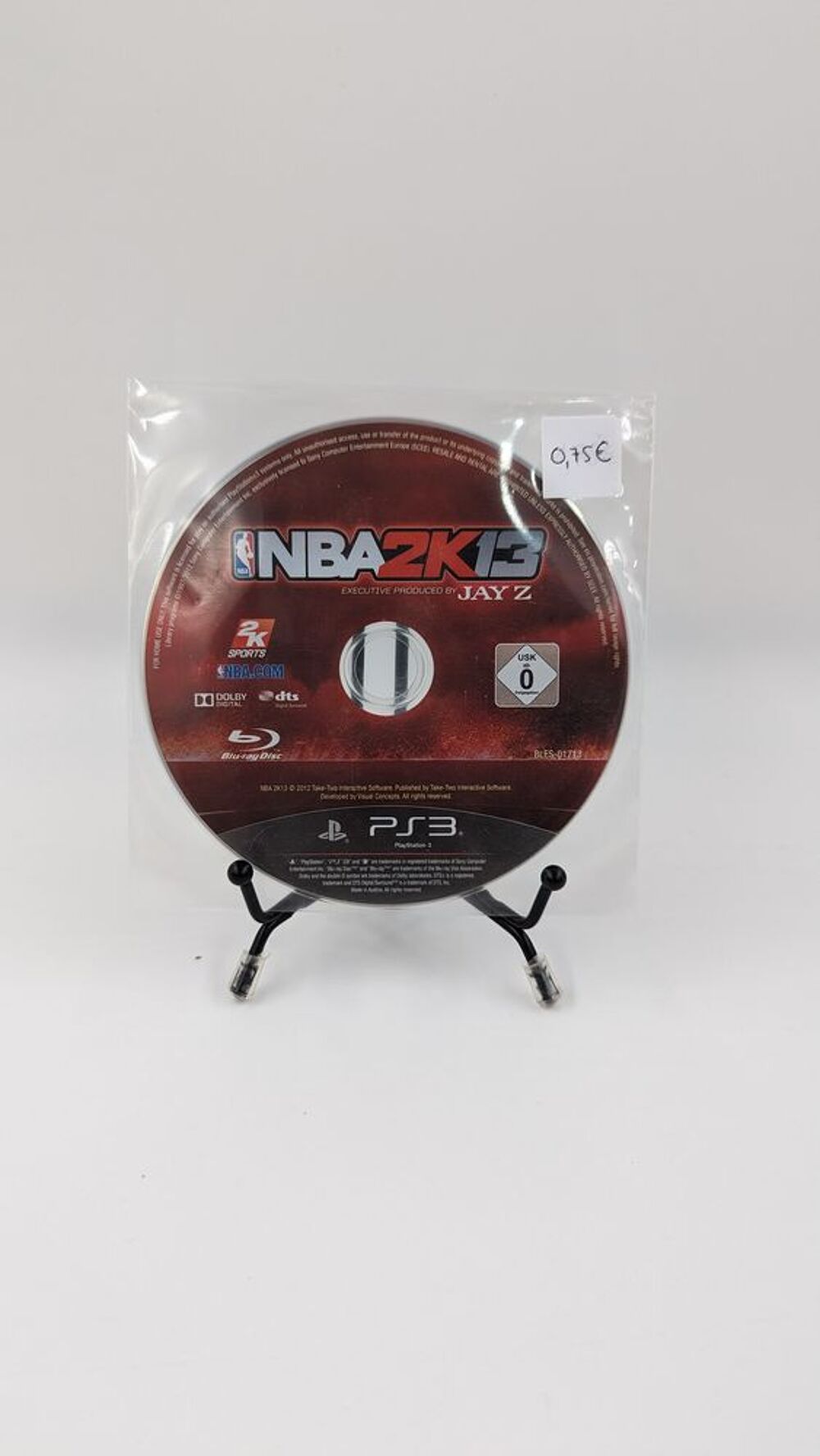 Jeu PS3 Playstation 3 NBA 2K13 en loose Consoles et jeux vidos