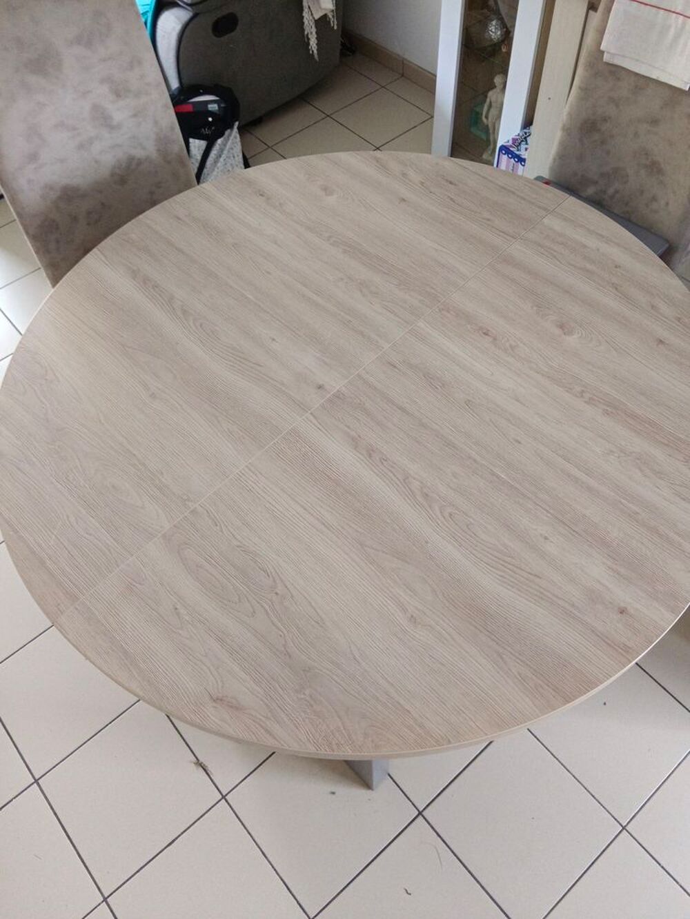 table ronde de salle &agrave; manger 120 cm Meubles